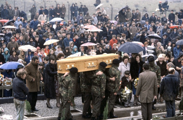 Funeral Bobby Sands MP IRA Hunger Striker 1981