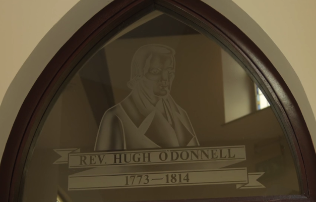 Hugh ODonnell stained glass window